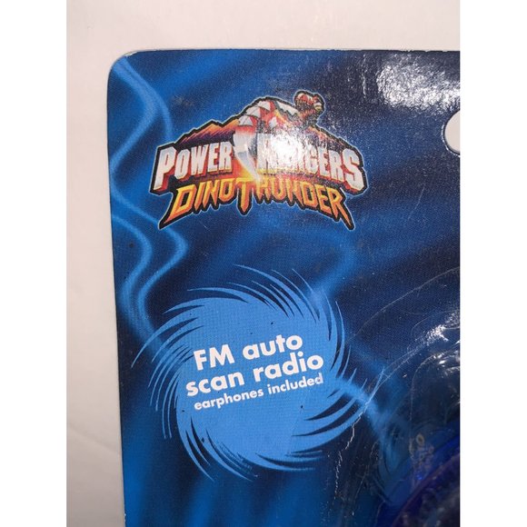 Power Rangers Dino Thunder Disney Store  FM Radio - Picture 2 of 5